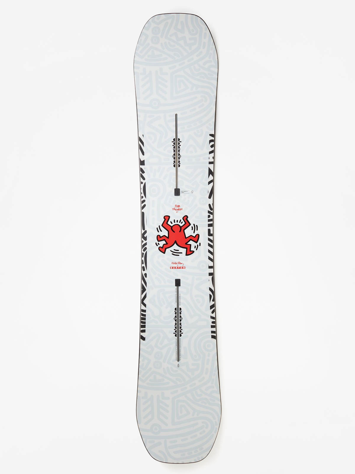 Burton Free Thinker Snowboard - white (multi)