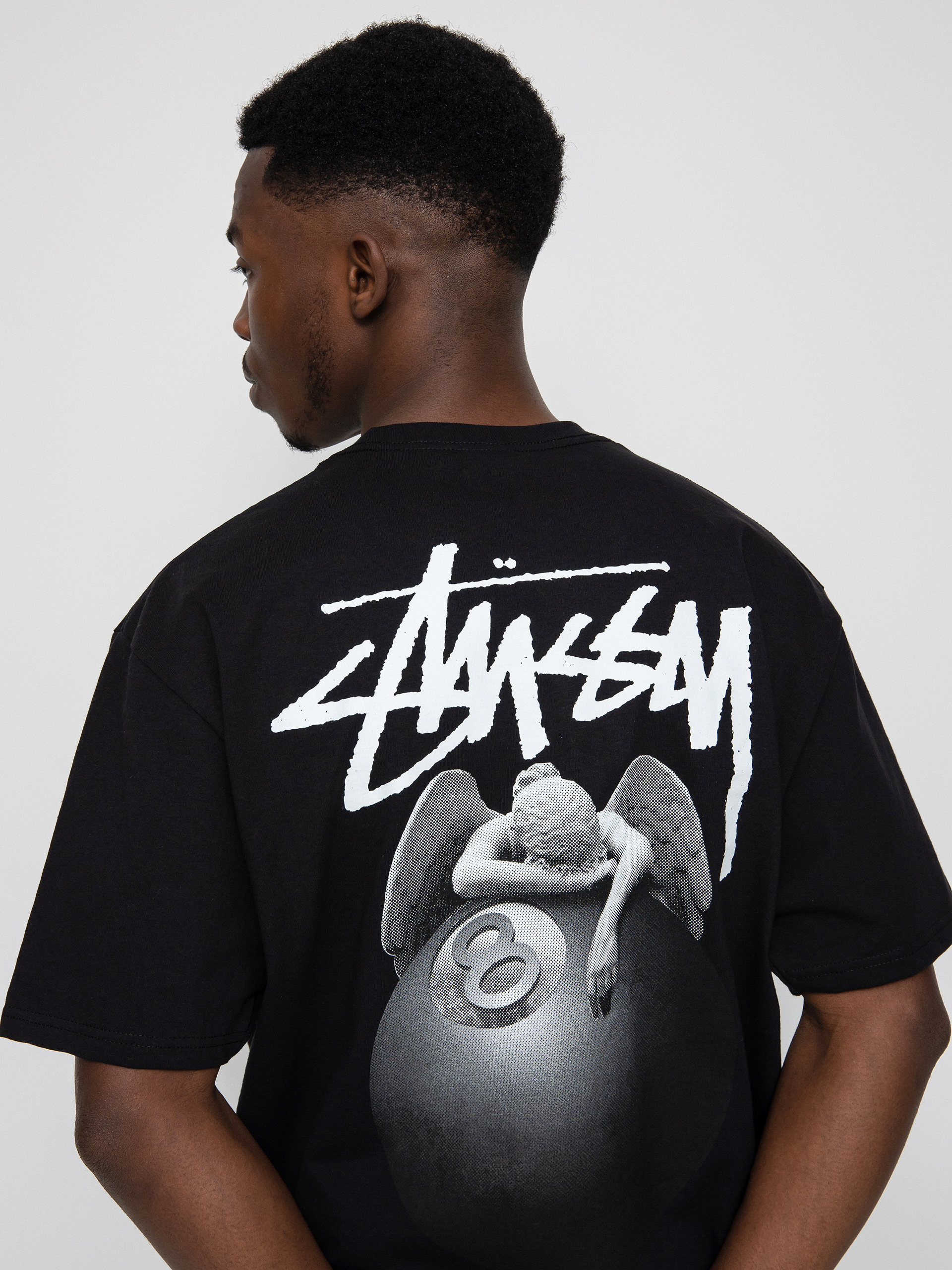 Stussy Angel T-shirt - black (black)