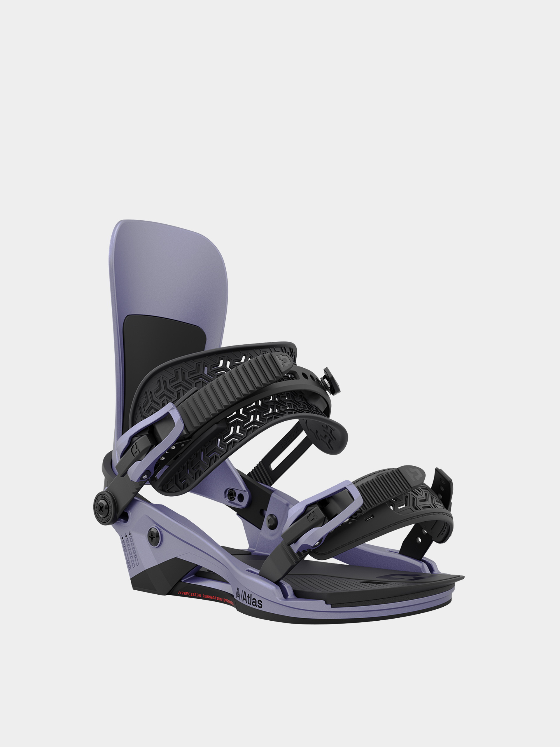 Union Atlas Snowboard bindings - black, violet, multicolor