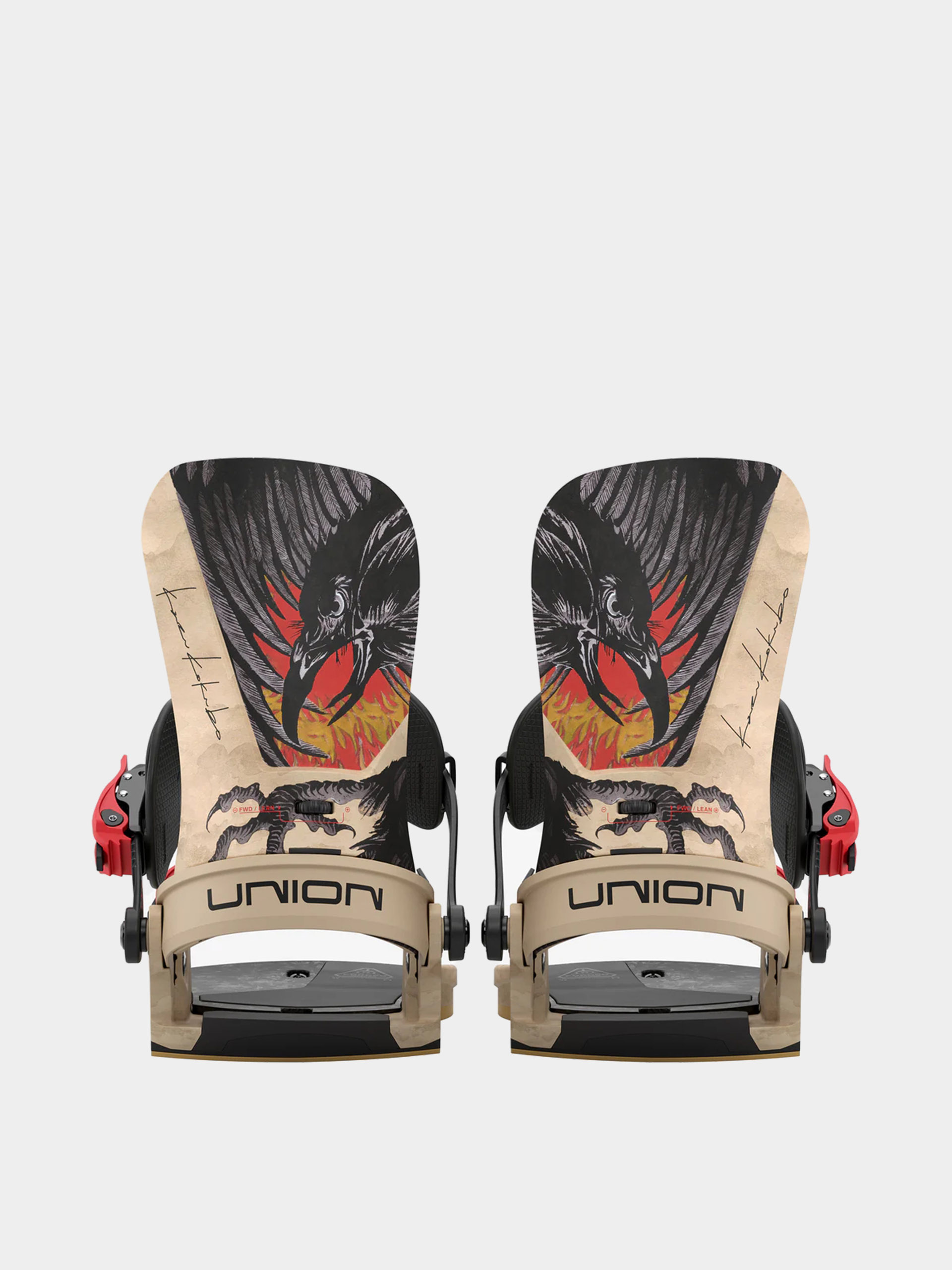 Union Snowboard bindings Atlas Pro - brown (kazu kokubo)