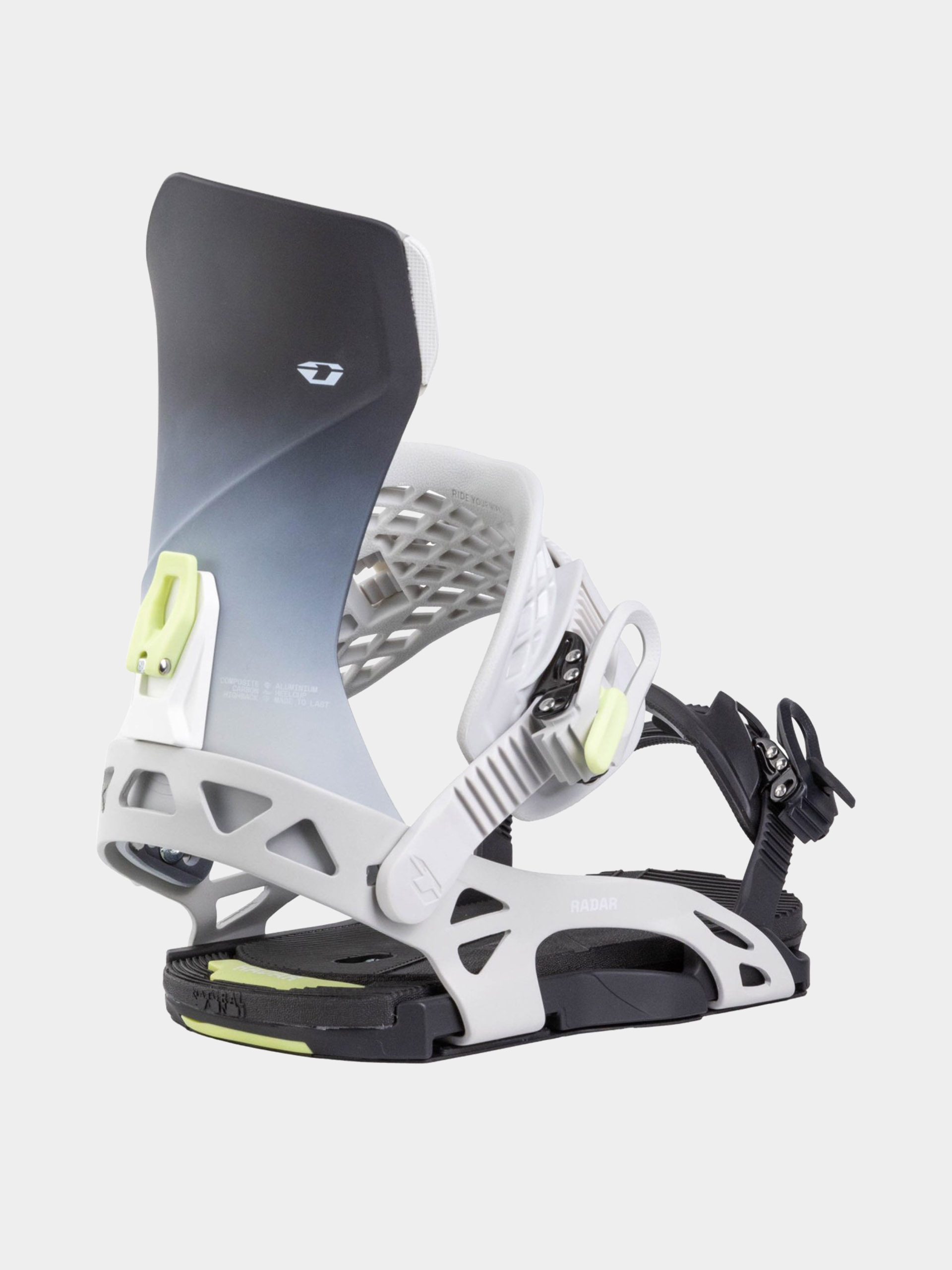 Drake Fifty Snowboard bindings - grey (dark grey/silver)