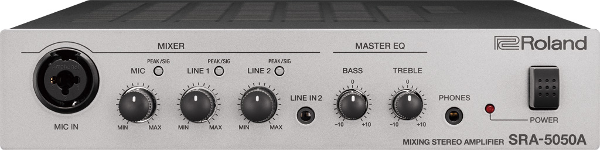 Roland SRA-5050A オーディオアンプ Roland ローインピーダンス ステレオアンプ SRA-5050A【福山楽器センター】
