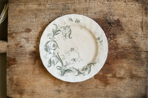 GIEN プレート RINCEAUX; B | Brocante Petite LULU