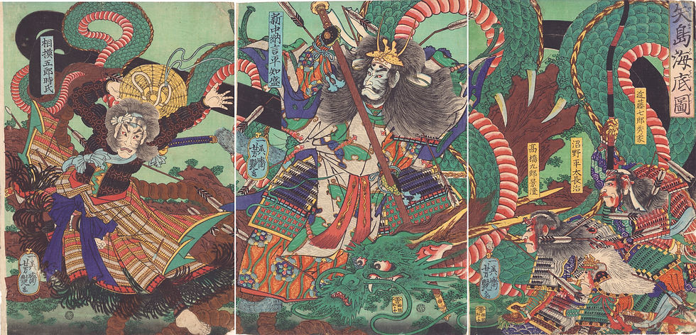 武者絵/Warrior | Gallery Mai