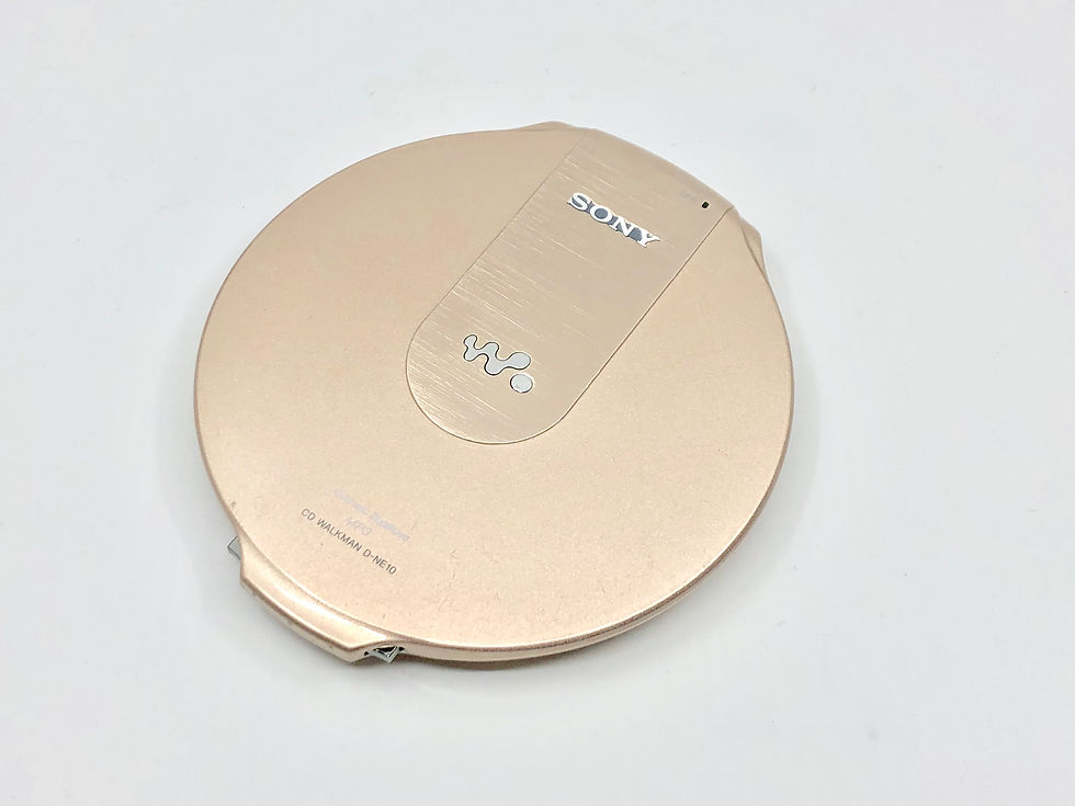 Sony CD Walkman D-NE10 Gold Portable CD Player