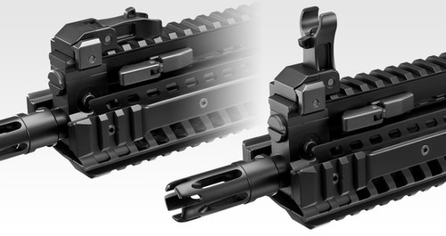 Tokyo Marui M4 Patriot HC: High Cycle Electric Rifle with Blazing