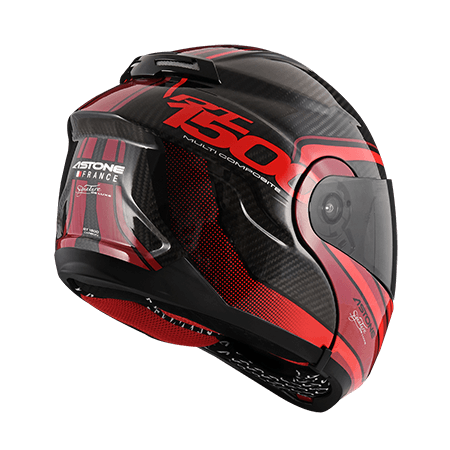 RT1500-AI7 BLACK/RED | ASTONE HELMETS JP