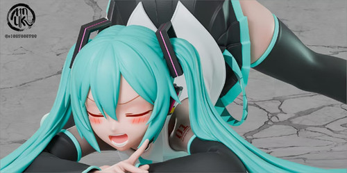 MoKu Studio VOCALOID 初音ミク Jack-o pose | あみにゃみ