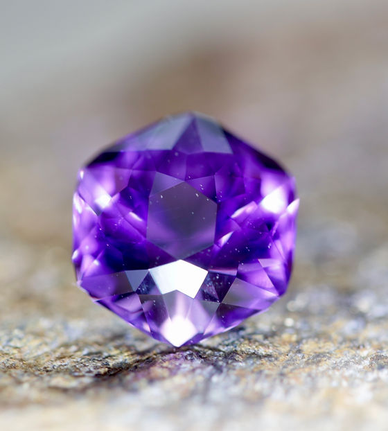 天然石アメジスト 3.80ct | Zakkano | 岡崎愛知県日本