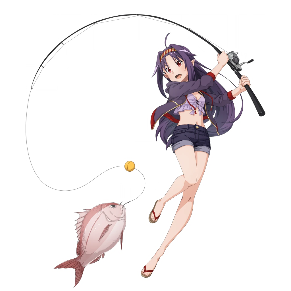 Fishing Girl) Yuuki - Sword Art Online: Integral Factor Wiki