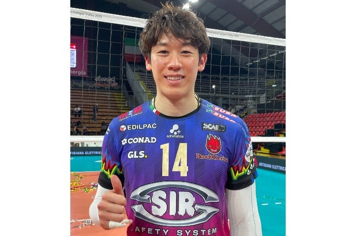 CL4強入りを決めたペルージャ石川祐希に直撃取材！ 大会2度目のMVPも