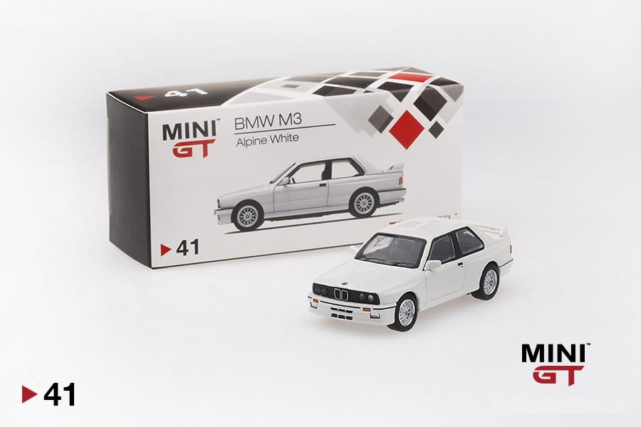 Mini GT - BMW M3 (E30) Alpine White | benimkoleksiyonum.com