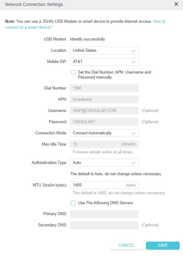 How to set up a Multi-WAN Backup on your TL-WR1502X travel router
