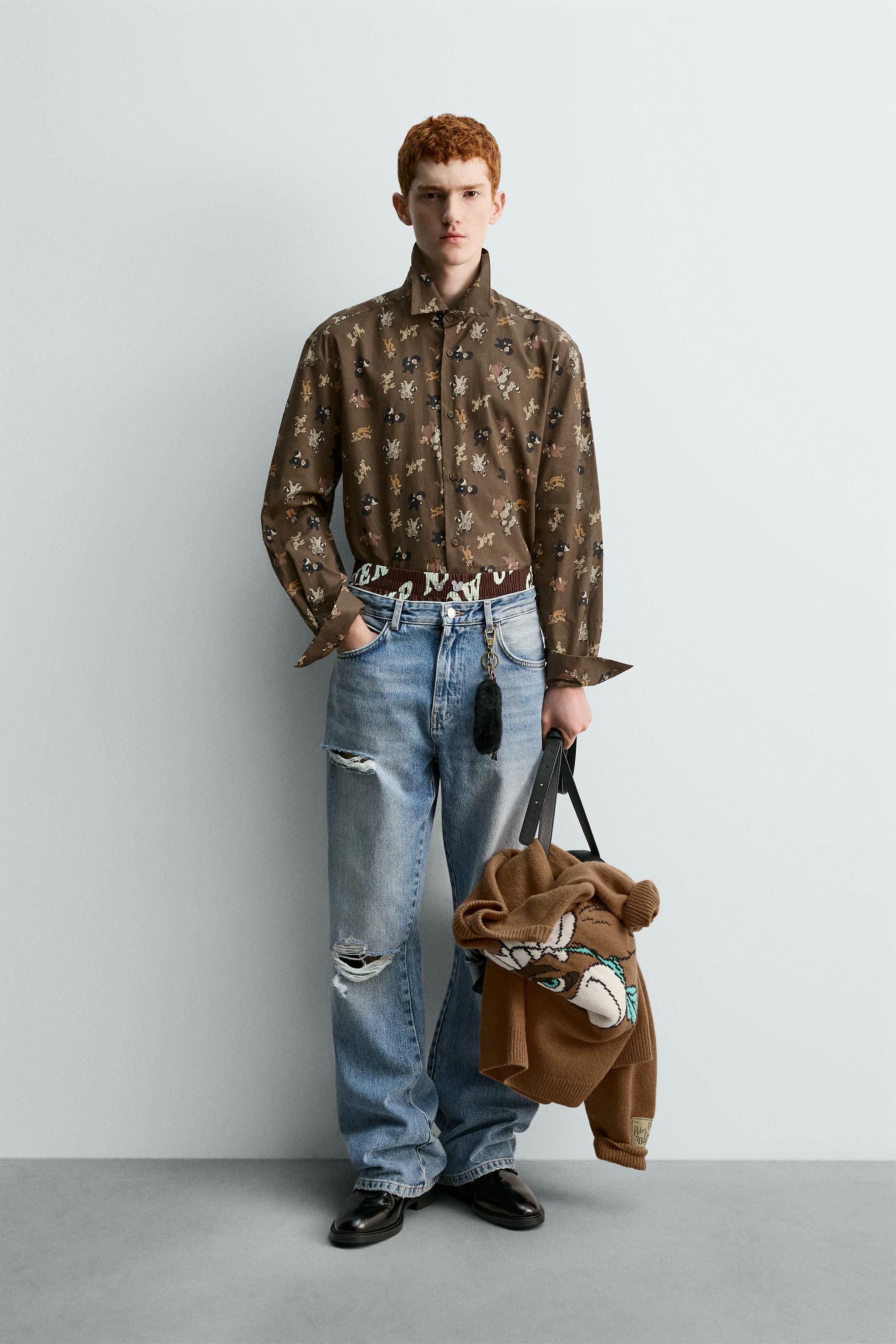 ロストボーイズ ピーターパン Harry Lambert for Zara x Disney シャツ