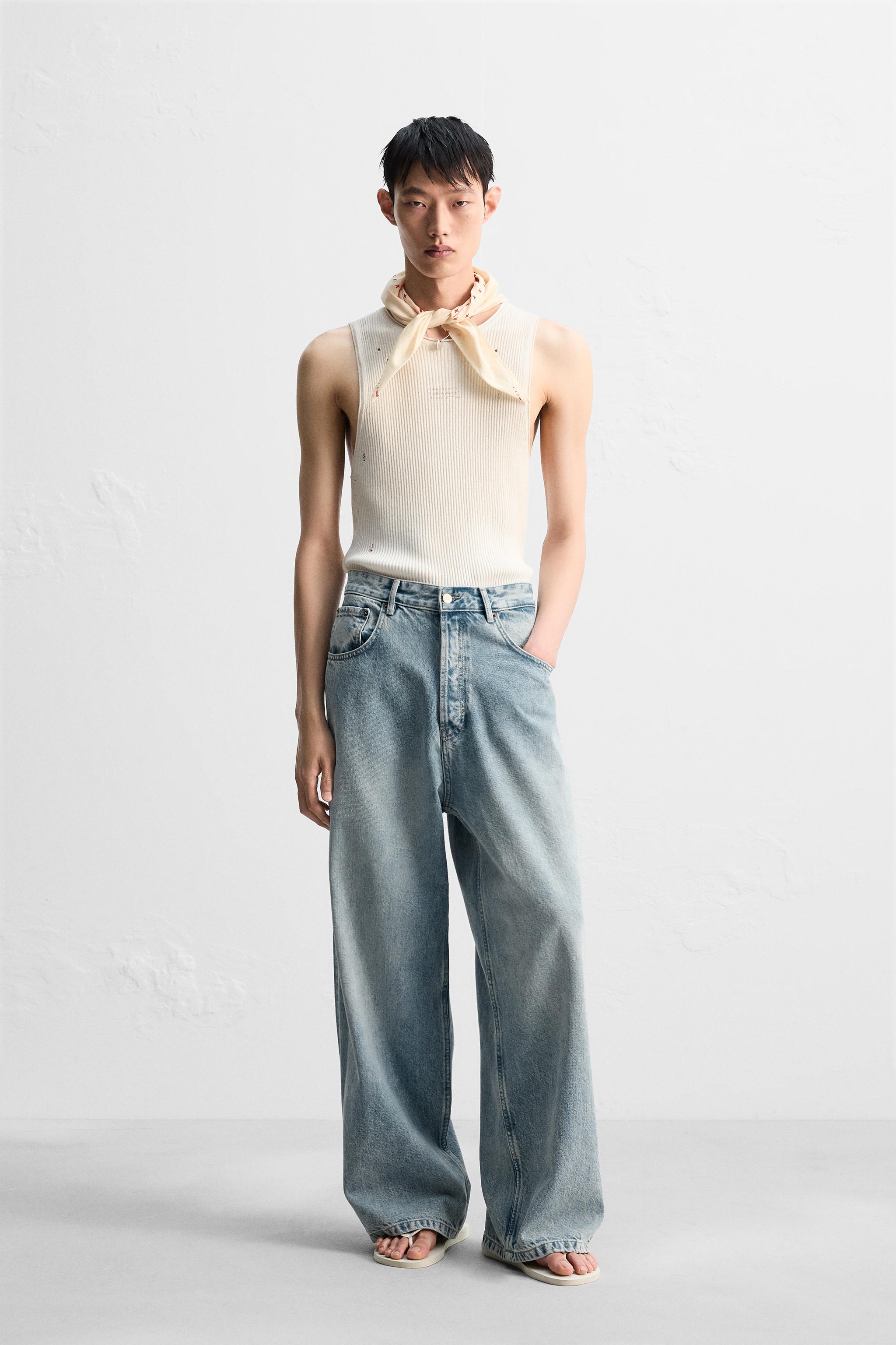 エキストラバギーフィットジーンズ - ライトブルー | ZARA Japan / 日本