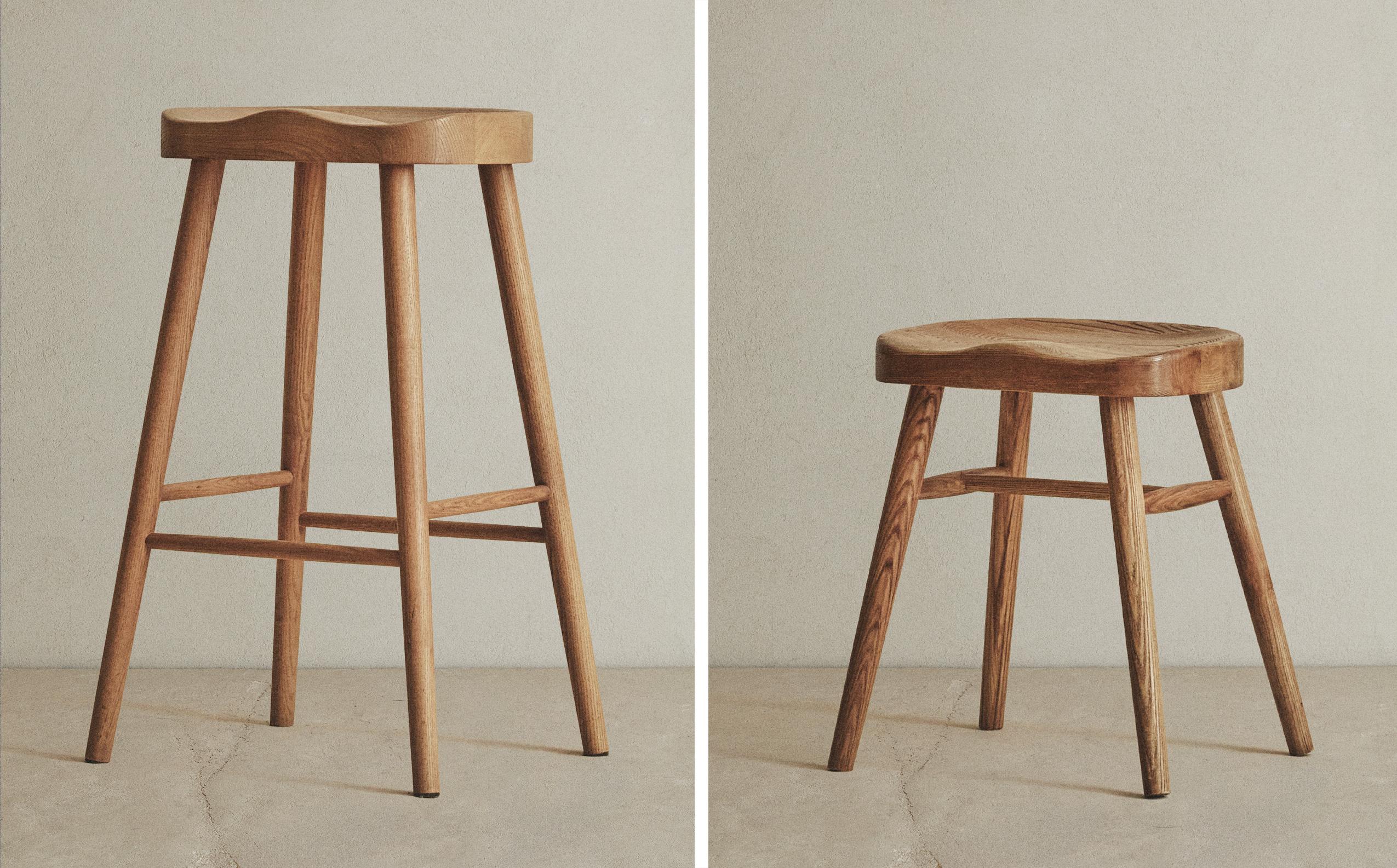 アッシュウッド スツール | Zara Home 日本/Japan