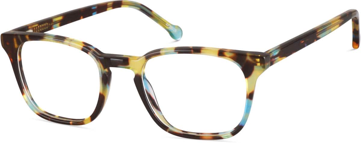 Tortoiseshell Square Glasses #4429325 | Zenni Optical
