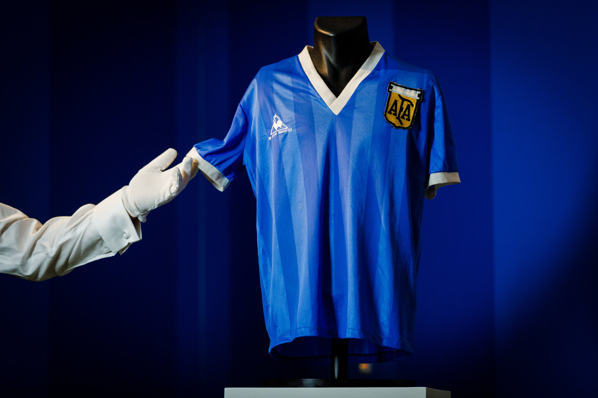 本物) Auto Jersey Maradona Milla /3000 本物) Auto Jersey Maradona