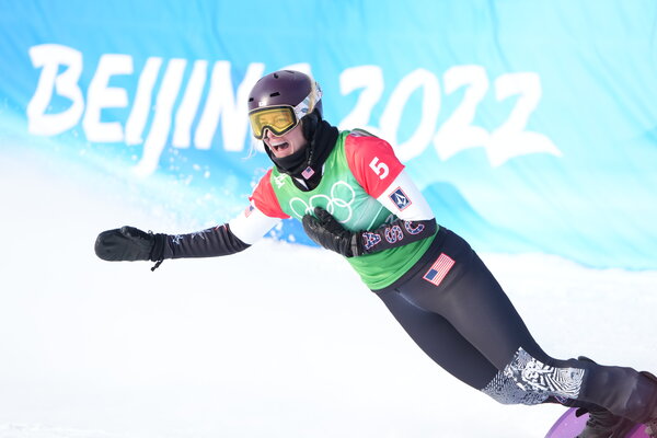 Lindsey Jacobellis Wins 1st U.S. Gold of Beijing Games - The New