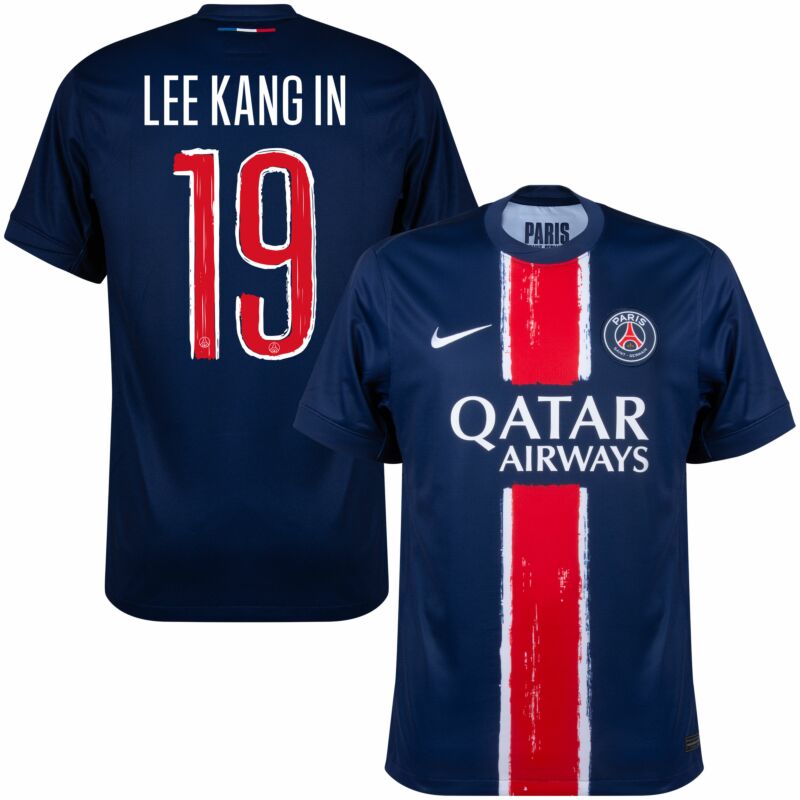 正規品】PSG THIRD 2024 LEE KANG IN PSG Third Jersey 2024 2025 Lee