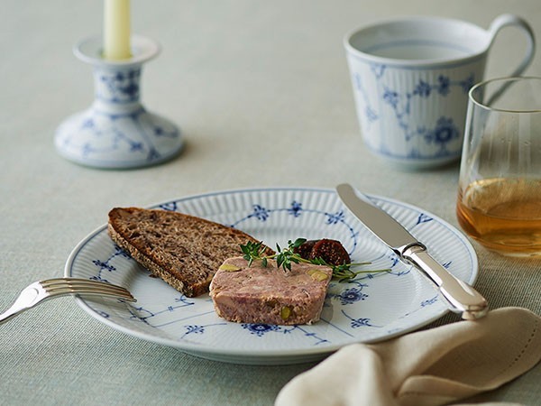 Royal Copenhagen Blue Fluted Plain Plate 22 / ロイヤル