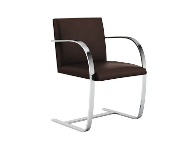 Knoll Mies van der Rohe Collection Brno Arm Chair Flat Bar / ノル