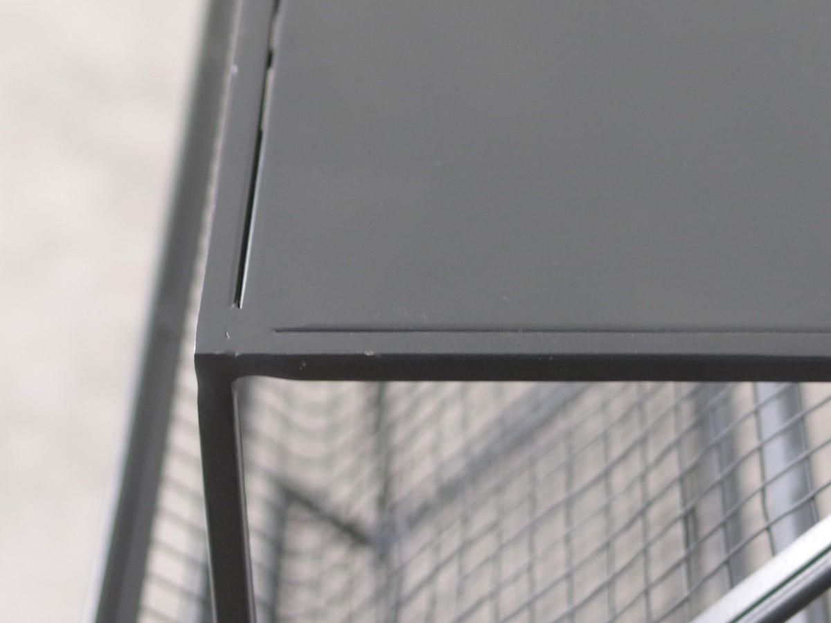 LIFE FURNITURE IRON DISPLAY MAGAZINE RACK / ライフファニチャー