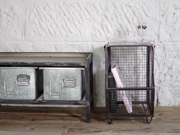 LIFE FURNITURE MESH BOX & TABLE / ライフファニチャー メッシュ