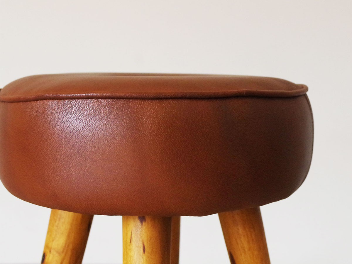 LIFE FURNITURE SF LEATHER STOOL / ライフファニチャー SF レザー