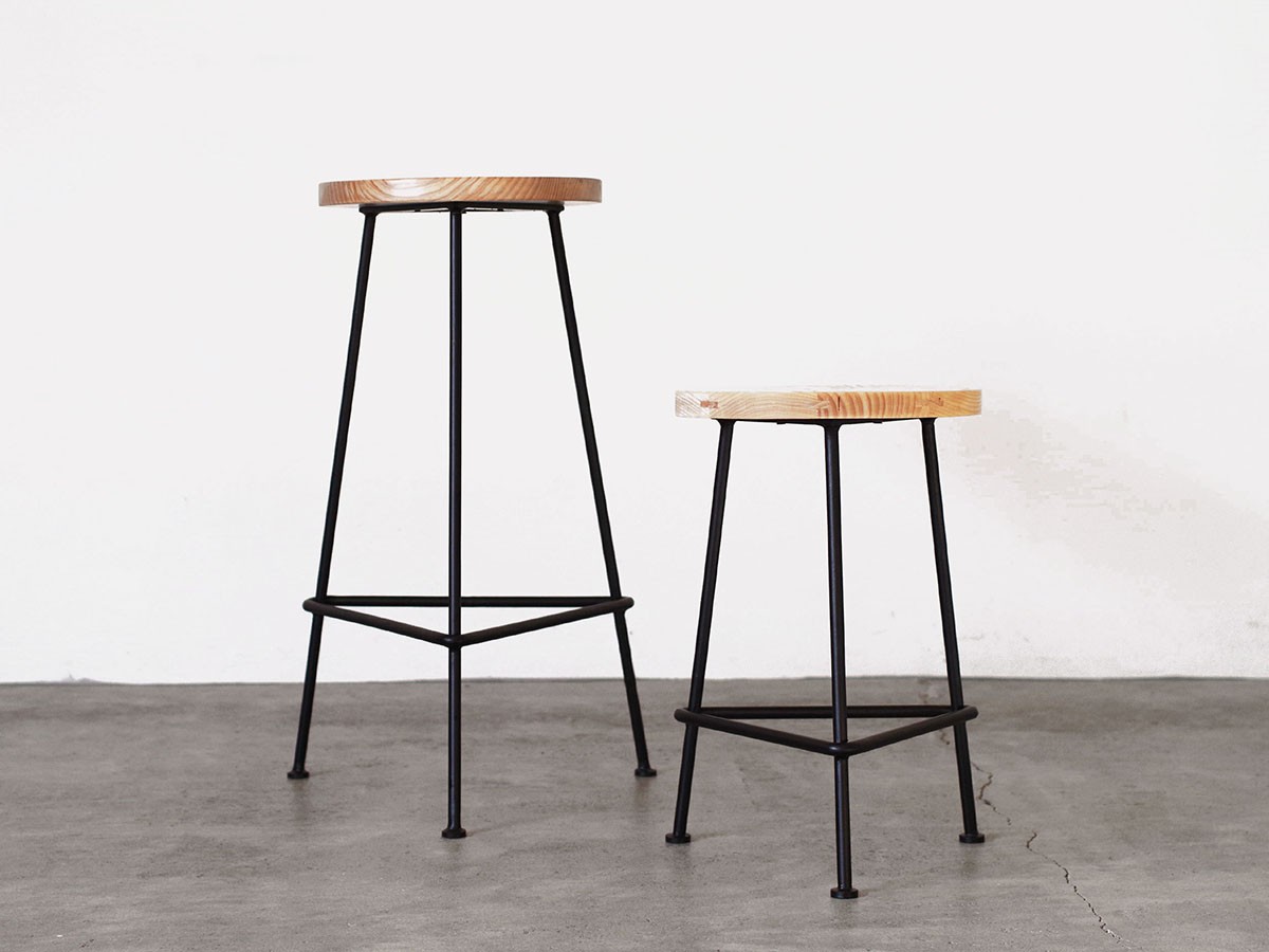 LIFE FURNITURE SL IRON STOOL / ライフファニチャー SL アイアン