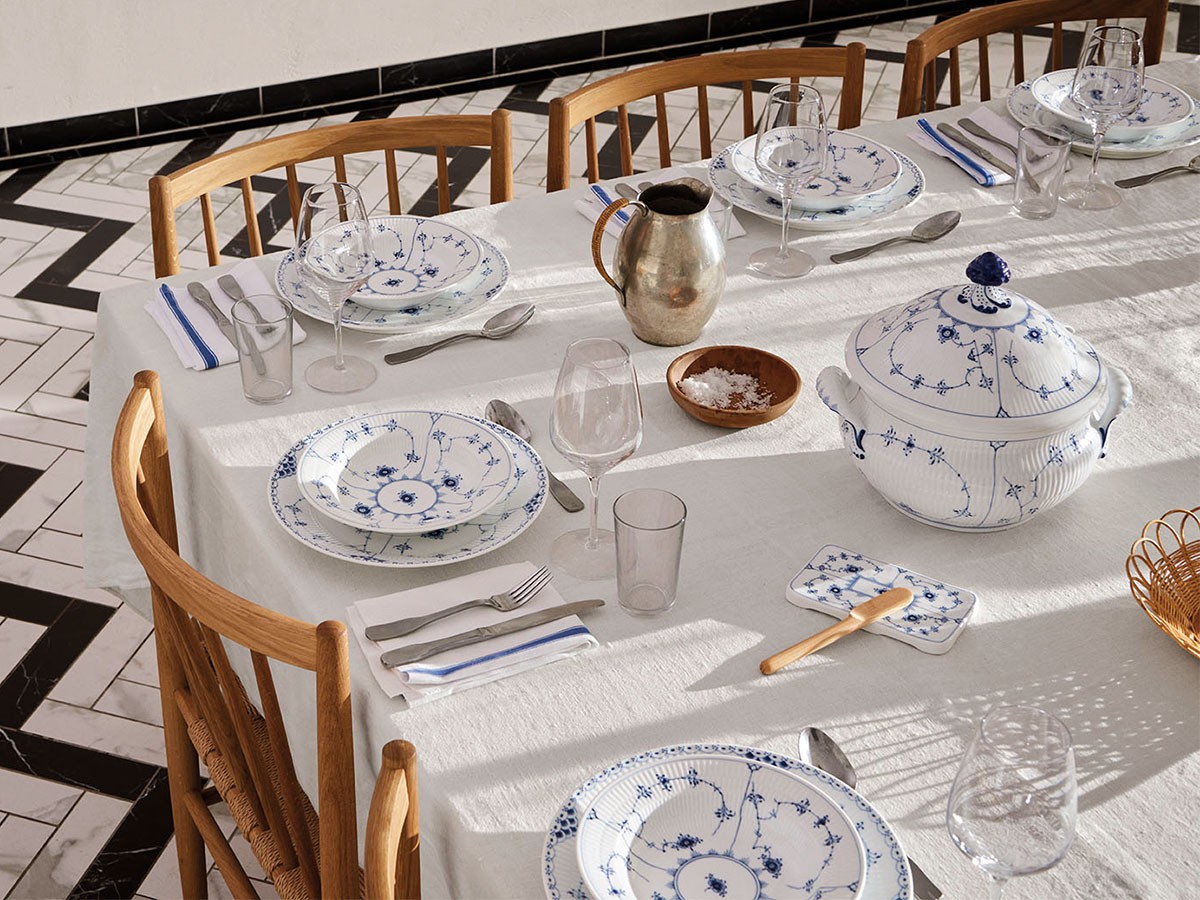 Royal Copenhagen Blue Fluted Plain Plate 17 / ロイヤル