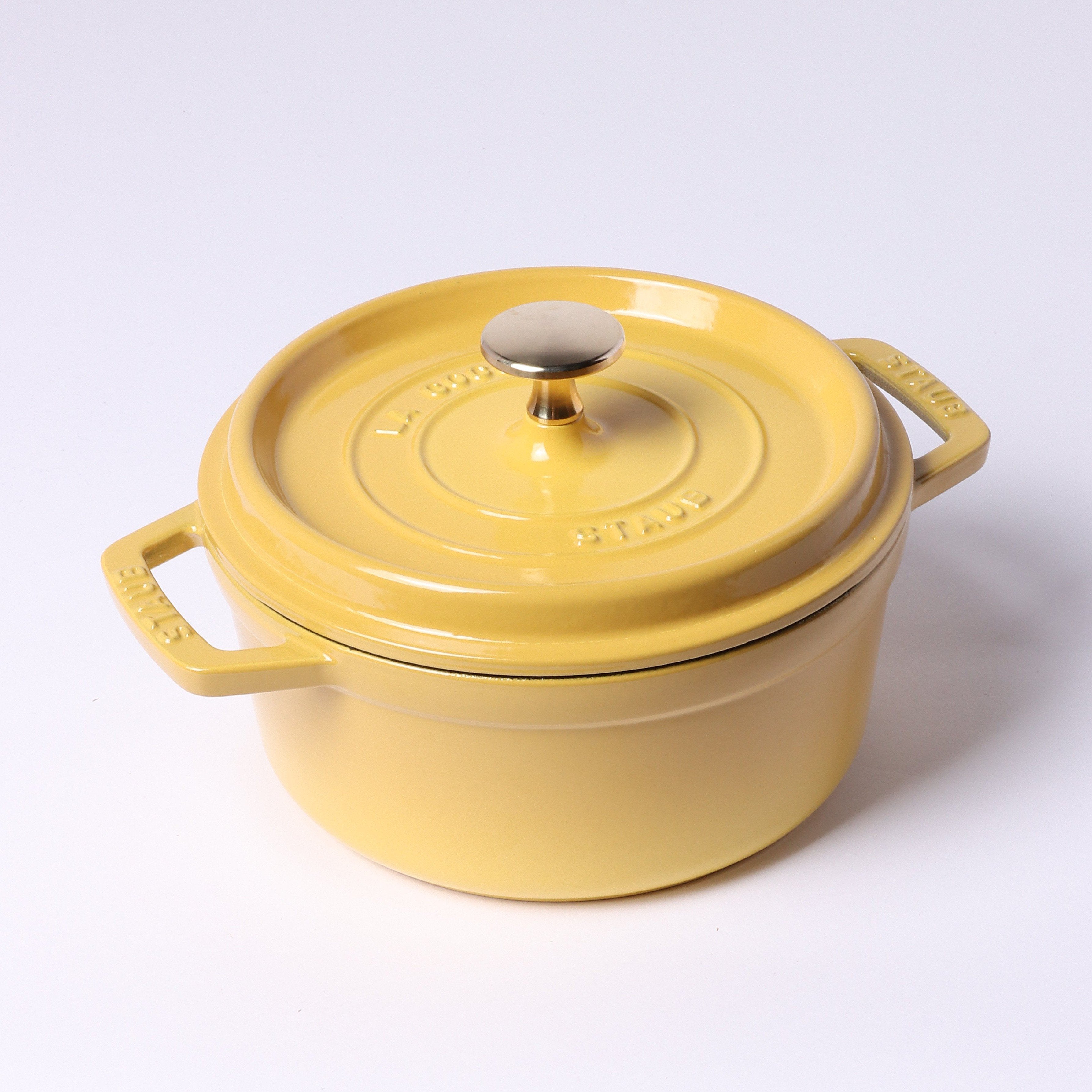ピコ・ココット ラウンド 18cm シトロン｜ココット｜ストウブ公式