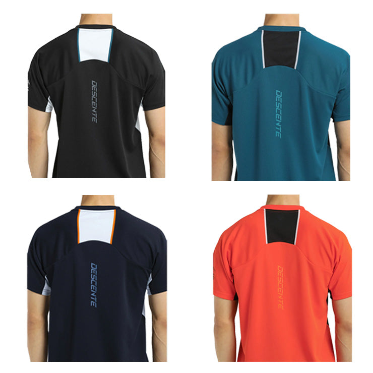 2025モデル】デサント バレーボール 半袖 Tシャツ バレーシャツ メンズ