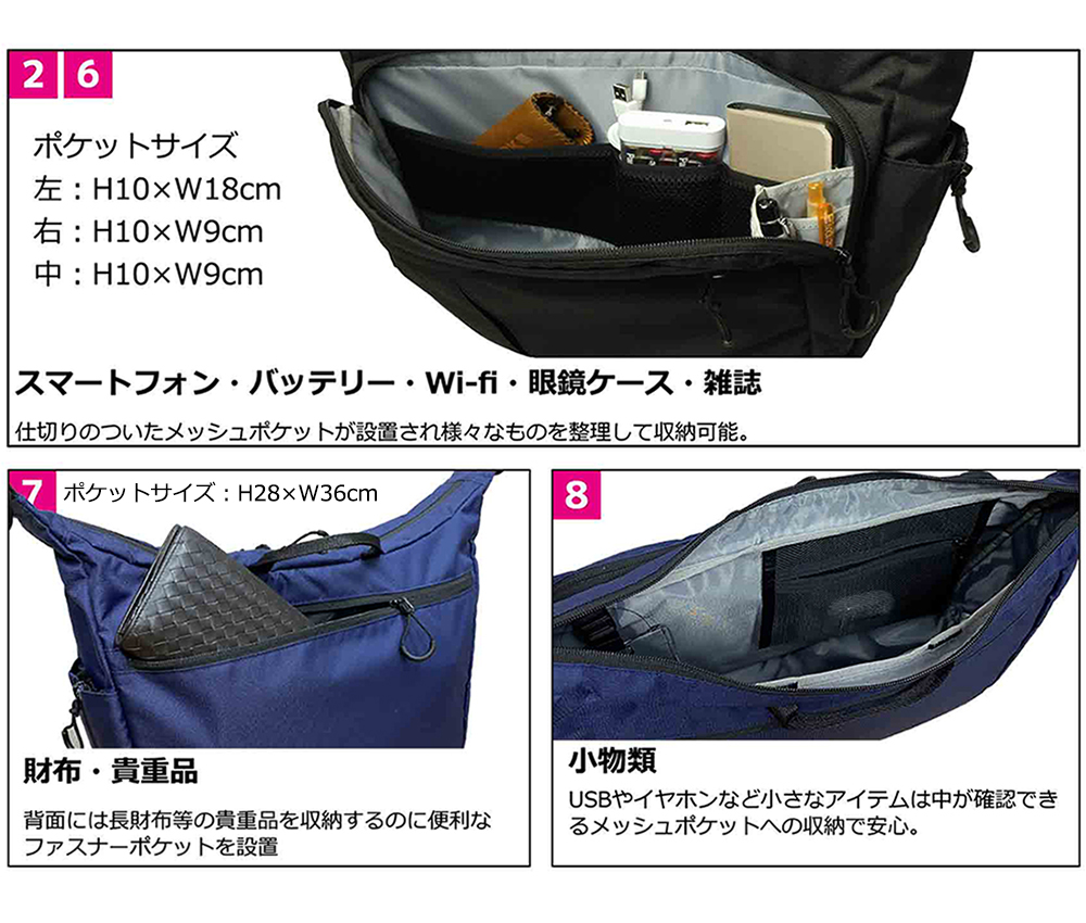 ニュースタイルキャリー 舟形ショルダー 軽量 撥水 多機能 NS-02 - STARTTS