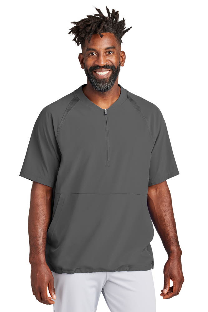 JST489 Sport Tek Short Sleeve Quarter Zip Jacket