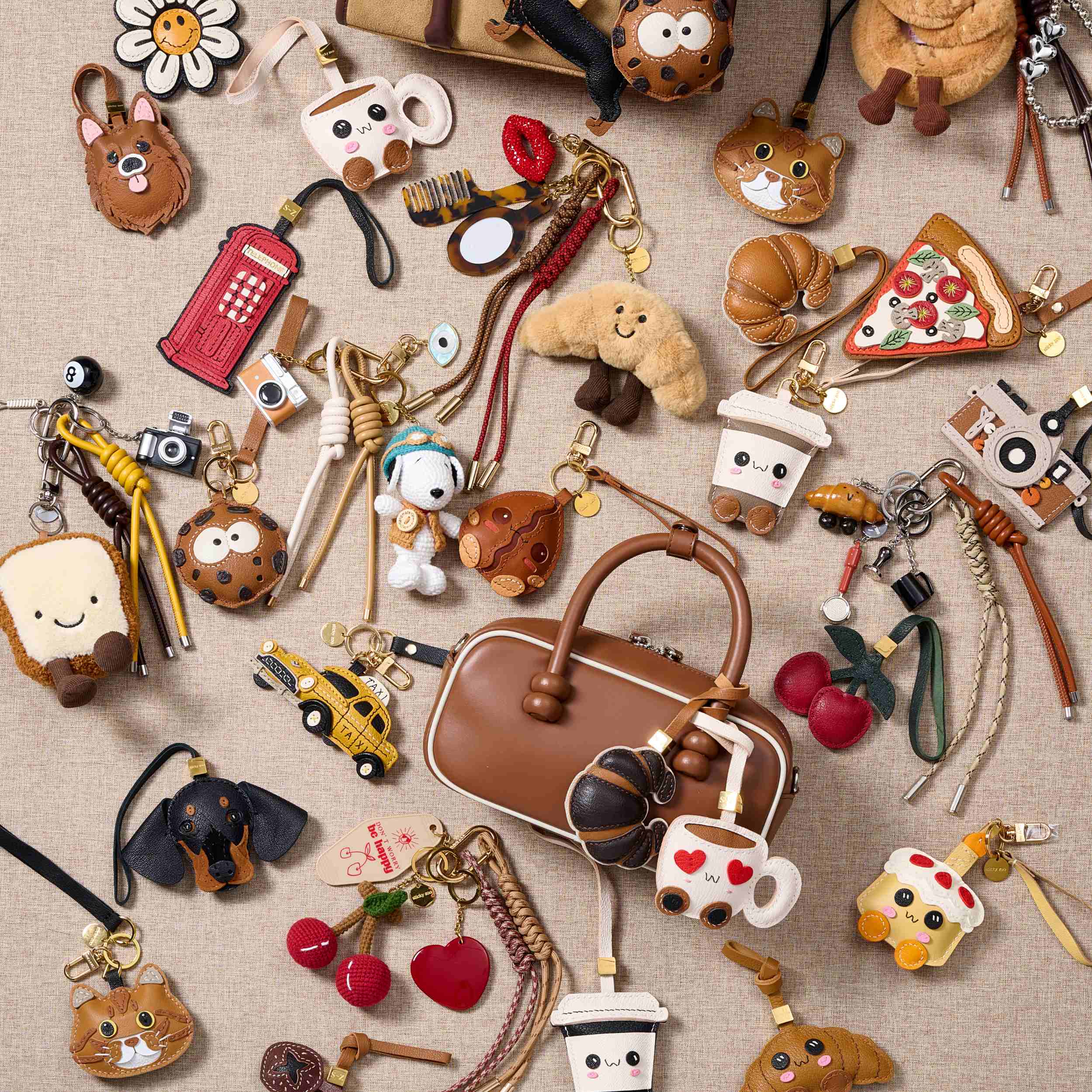 新しいSticky Zoo®の新着アイテム – ボールドバッグチャーム＆バッグ