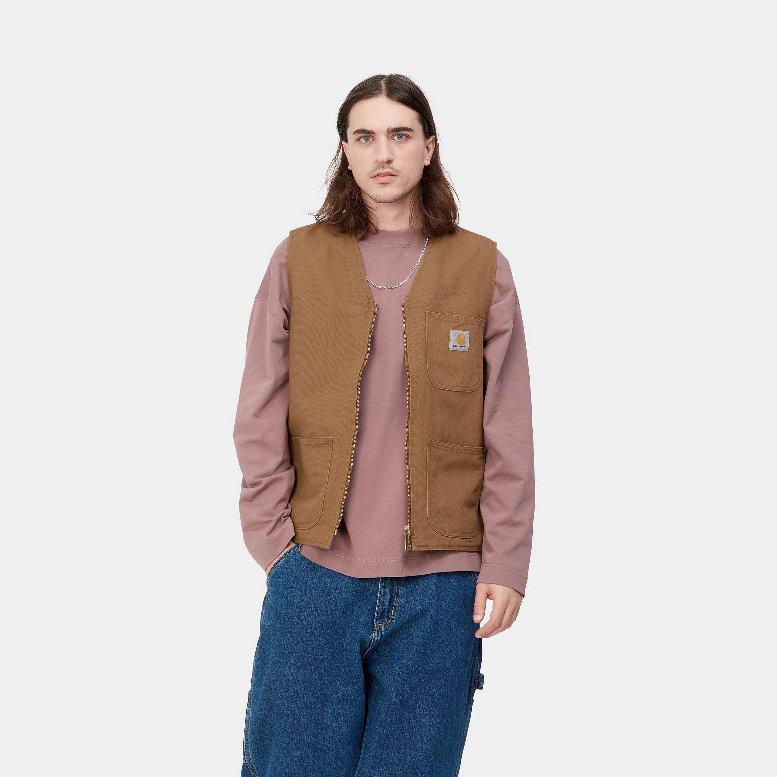 Carhartt WIP Arbor Vest - Hamilton Brown