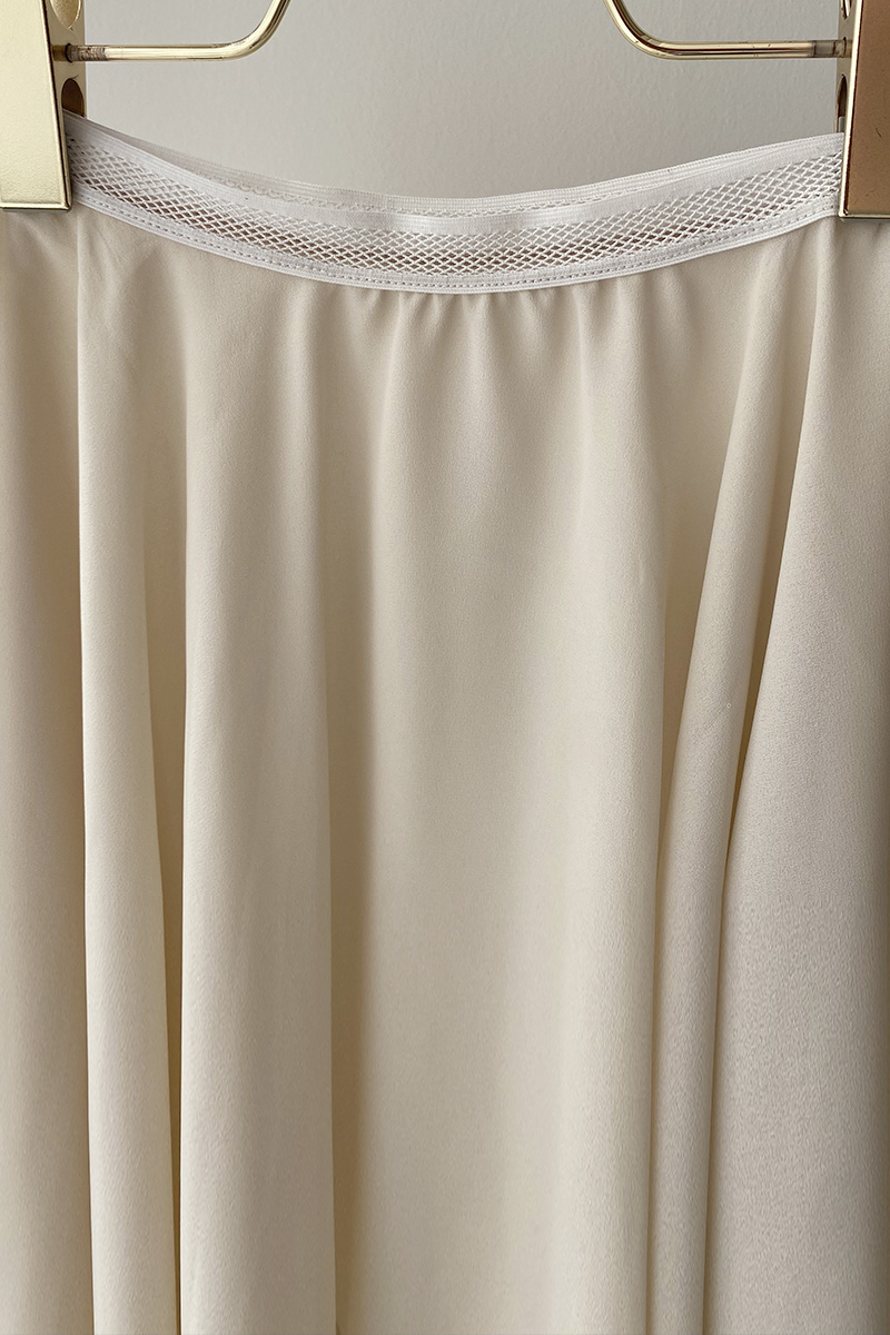 stina / pull-on skirt / cream