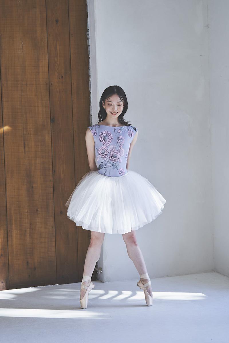 stina レオタード メッシュバッグ authentic white Lサイズ stina