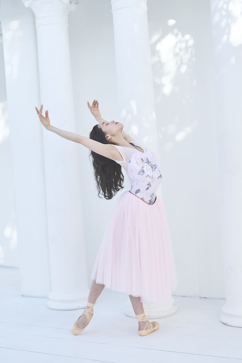stina / type H half sleeve / Pure Rose light pink