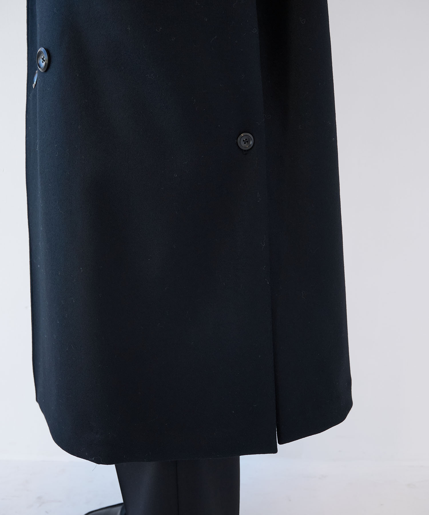 別注 THE DOUBLE PEAKED EASY COAT | THE RERACS