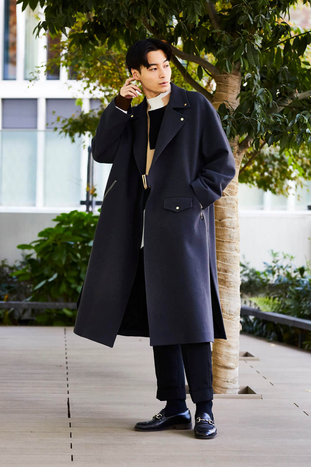 CULLNI ライダースコート18AW CULLNI（クルニ）の「ライダースコート
