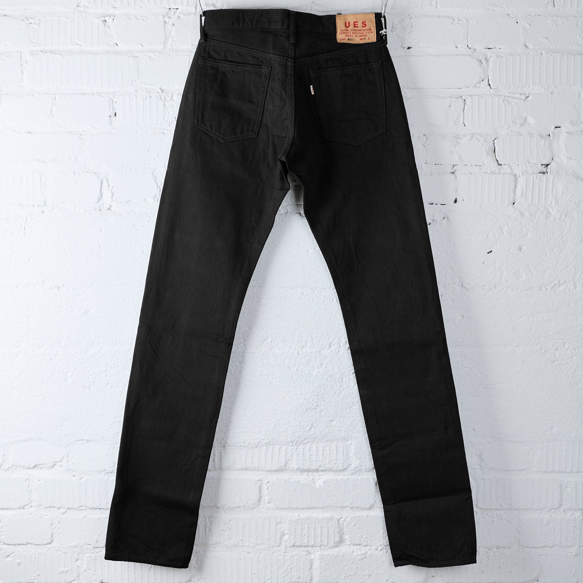ues | 400tb tapered denim - black – stuf|f-official