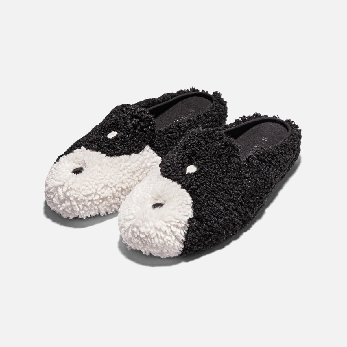 STRAYE Ventura Mule One Love Furry Sherpa hybrid mule with 1.5