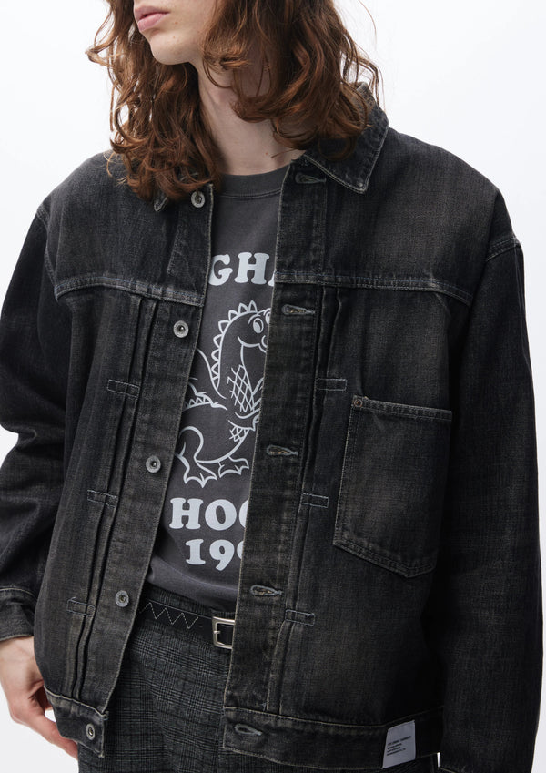 NEIGHBORHOOD | ネイバーフッド WASHED DENIM TYPE-1 JACKET – STREAM