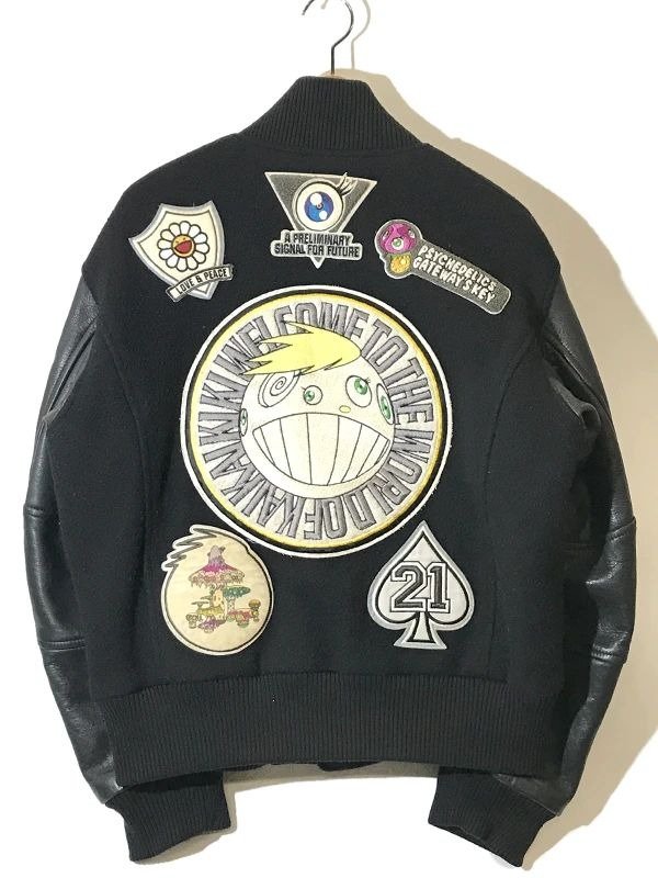 Issey Miyake × Murakami Takashi Varsity Jacket