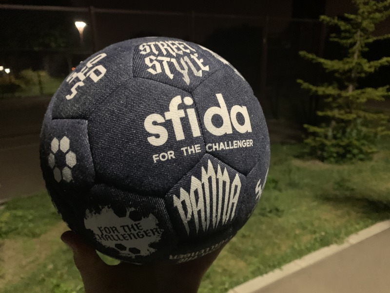 sfidaフリースタイル専用ボールを購入した感想と写真レビュー
