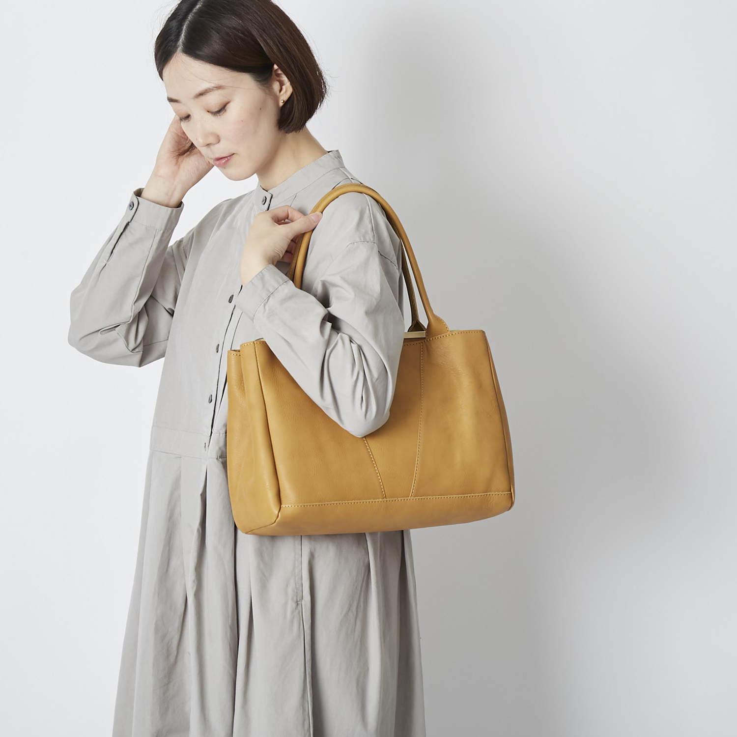 Kanmi./MARCO ガマグチトートバッグ -仕事用でも活躍するガマグチ