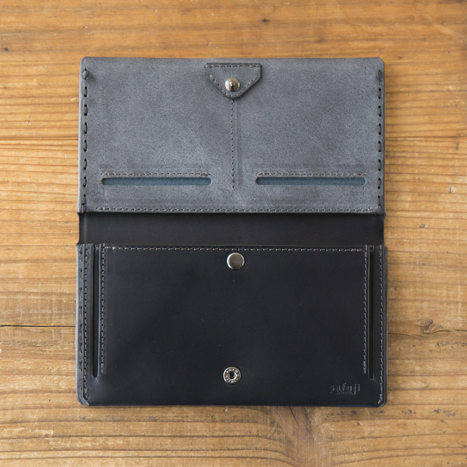 SAFUJI/ミニ長財布 ナッパネビアモデル -【当店限定】All About ガイド