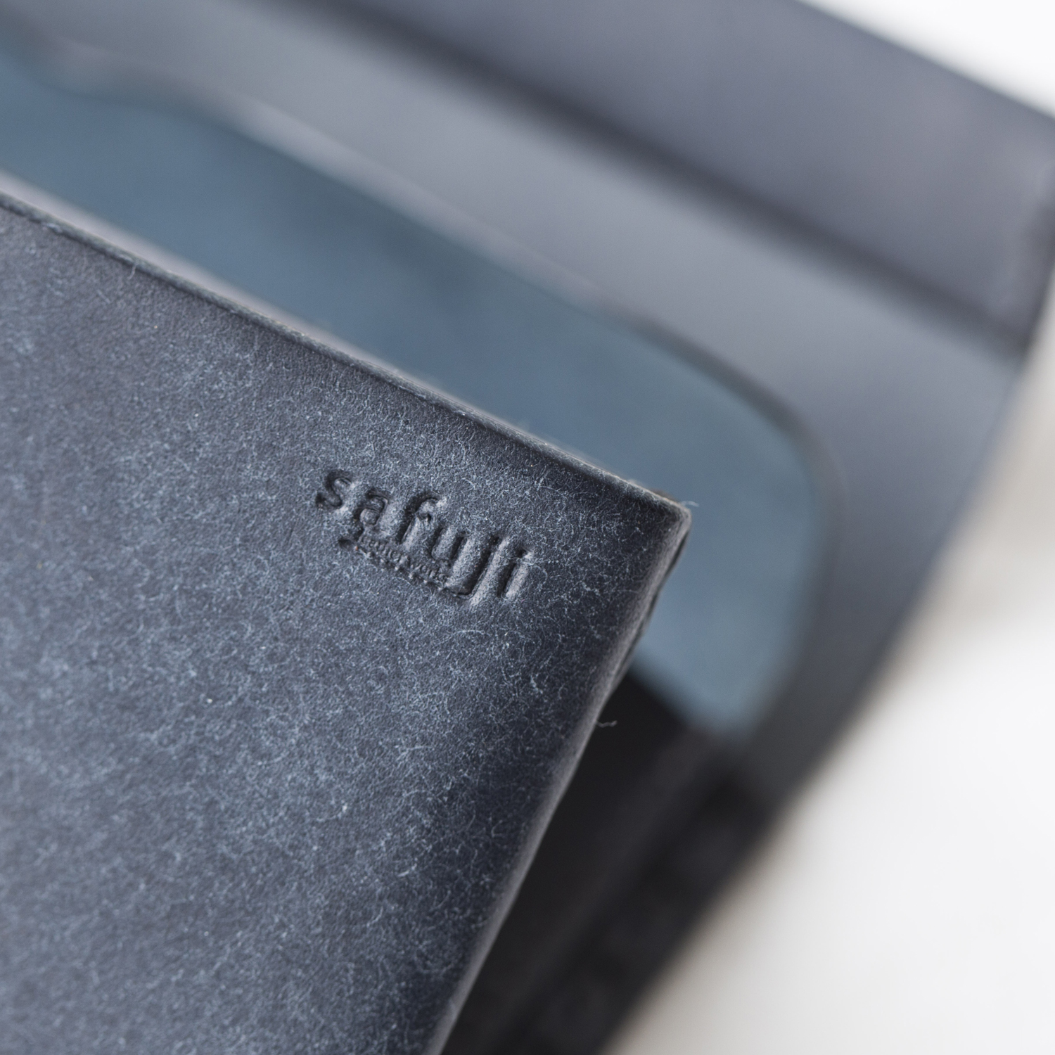 SAFUJI/ミニ長財布 ホック -【当店限定】お札、カード、小銭が一目で